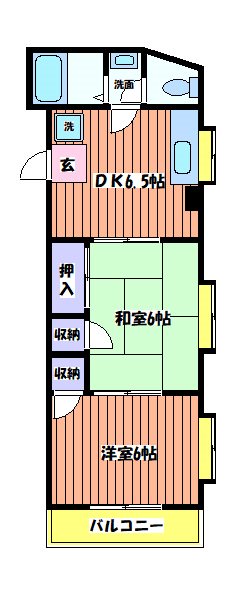 SKレジデンス 間取り図