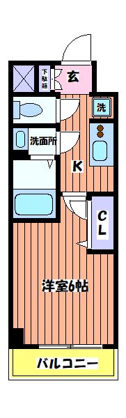 エステムコート立川ノースプレミア 間取り図