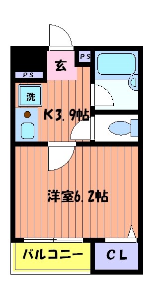 カトルセゾンⅠ 間取り図
