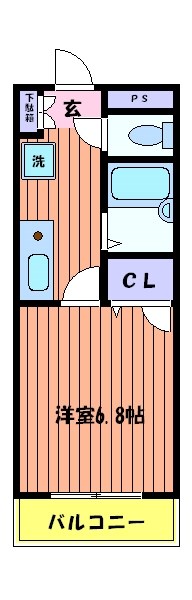 エステート幸 間取り図