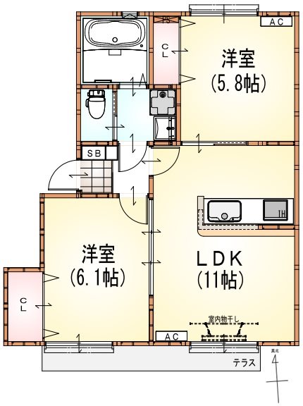 令和ガーデン 間取り図