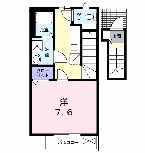 グレイスⅡ 間取り図