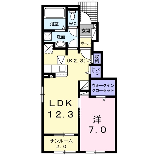 ルーチェ 間取り図
