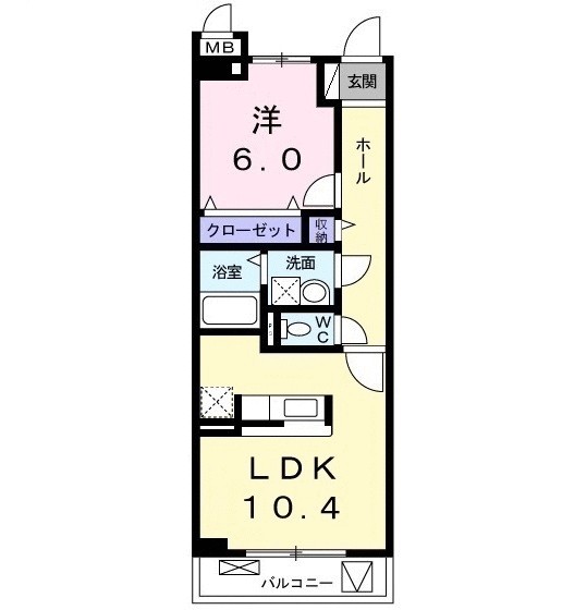 ロイヤル・レジデンス壱番館 間取り図