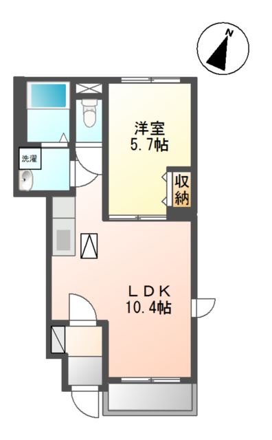 サニーヴィラージュ 間取り図