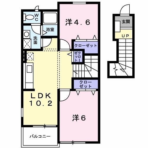 アウローラ・レン 間取り図