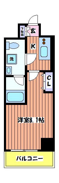 ＬＵＭＥＥＤ立川 間取り図