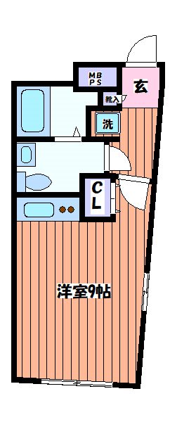 グランツ立川 間取り図