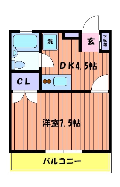 セブンヒルズマンション 間取り図