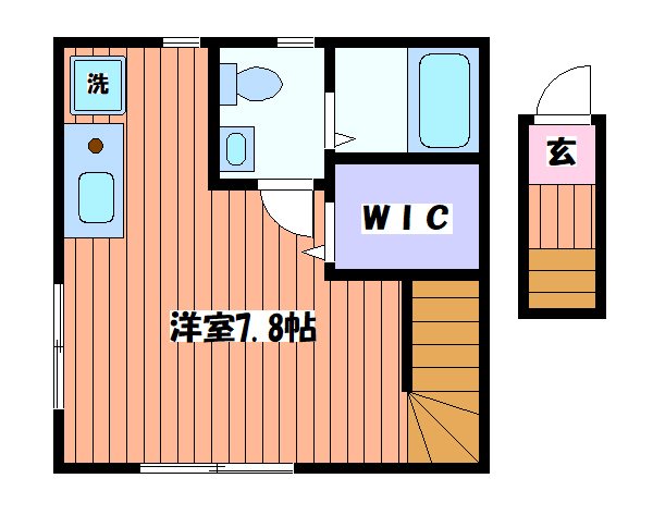 CASA FELIZ 間取り図