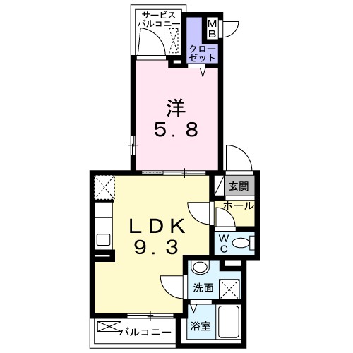 アクア―リオ 間取り図