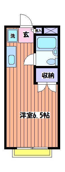 アドバンス国立 間取り図