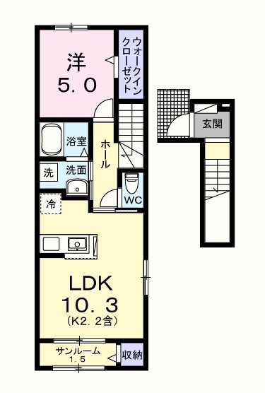 フォンターナ・ブリオ 間取り図