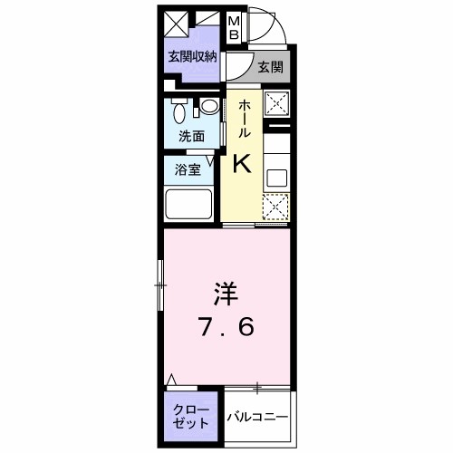 ブルージュ 間取り図