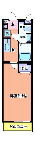 コスモアージュ 間取り図