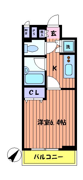 ラ・シード立川セレンシア 間取り図