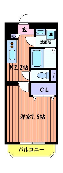 アビターレ 間取り図