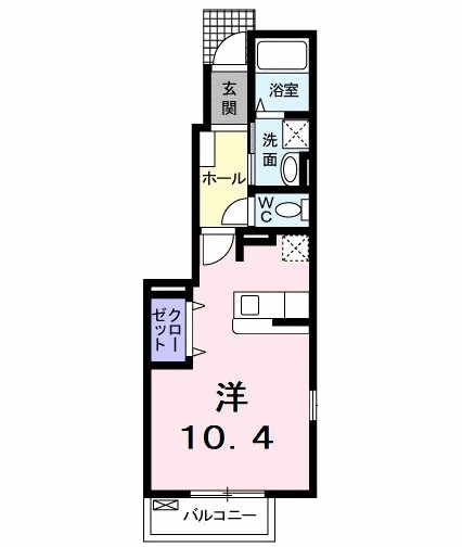 エスポワール 間取り図