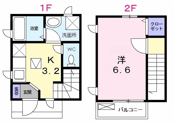 バルビゾンⅢ 間取り図