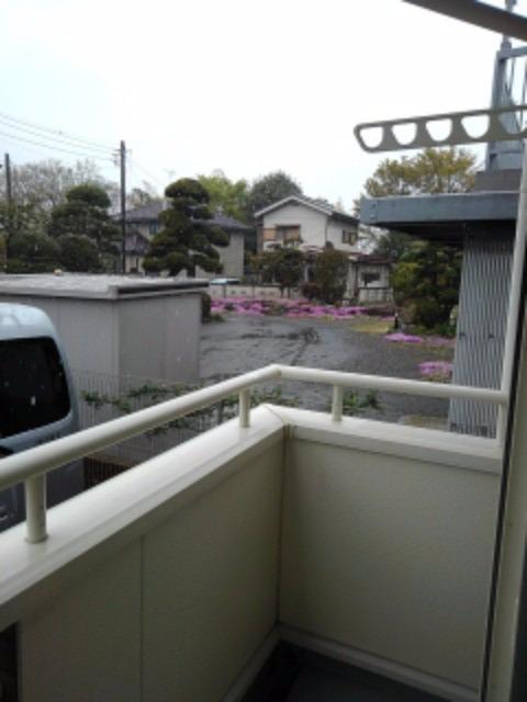 ソレイユⅢ ベランダ