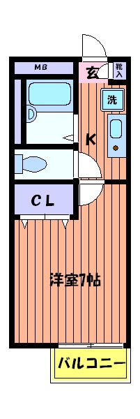アムールセレステ 間取り図