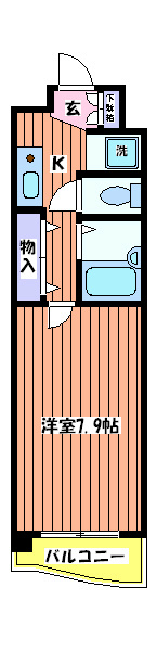 マルジュ国立 間取り図