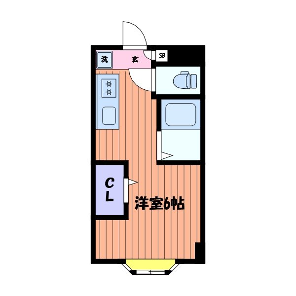 ハイツライラック 間取り図
