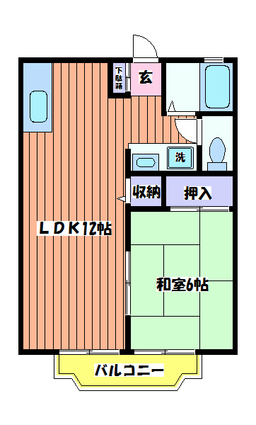 サンシティー 間取り図