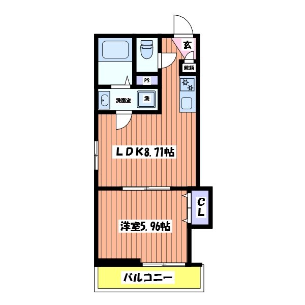 立川セイワレジデンスⅡ 間取り図