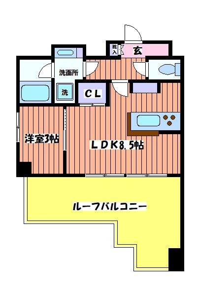 N-stage　Nishikunitachi 間取り