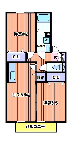 ドエル５９ 間取り