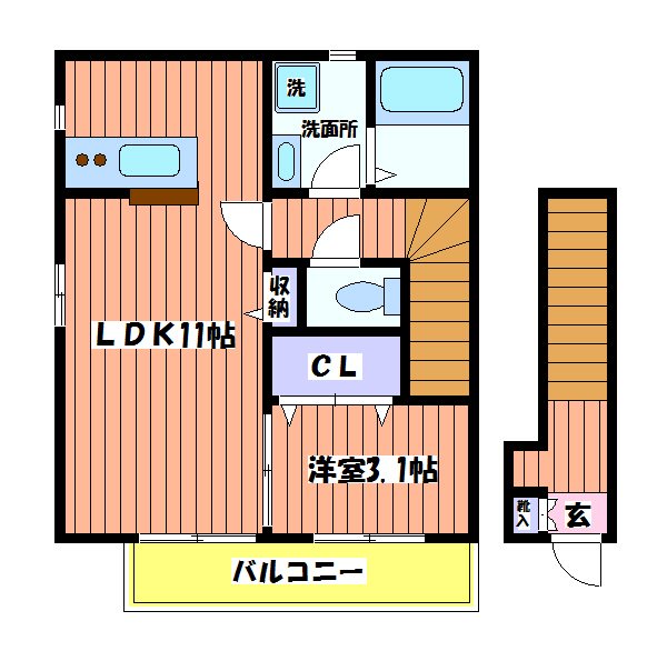 ヴィッラッジョアクア 間取り