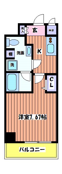 N-stage　Nishikunitachi 間取り