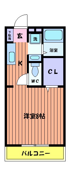 カルム国立 間取り