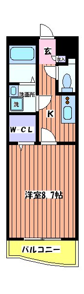 クーチャ万願寺 間取り