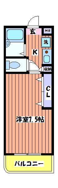 ウエストアベニュー 間取り