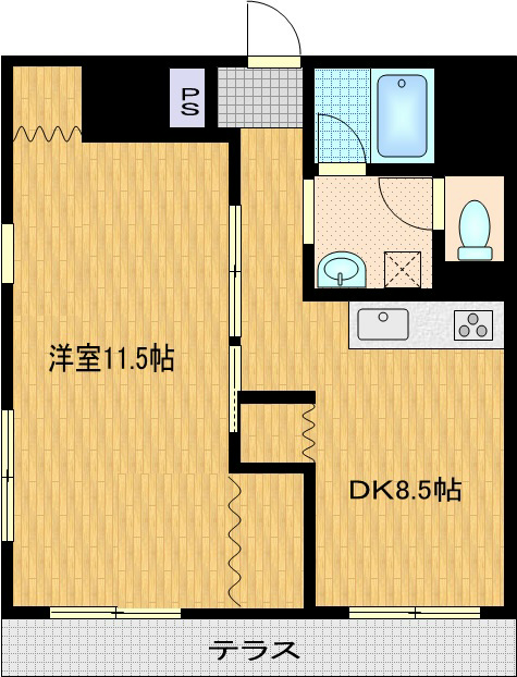 綱島グリーンアパルト 間取り