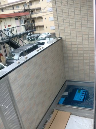 ファーストファウンテン ベランダ