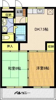 パティオ  間取り