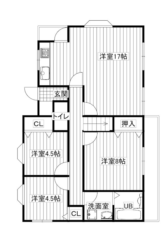 神奈川県横浜市港北区綱島台 間取り