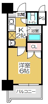 ビブレマンション城野　 間取り
