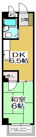 オリエンタル香春口 間取り