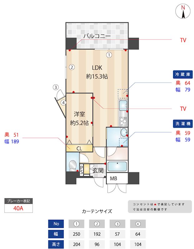 ニューガイア南葛西№71 間取り