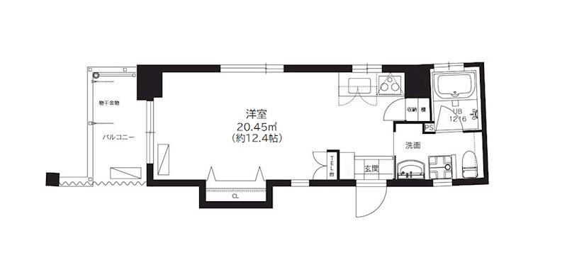 ニューガイア天神北 間取り
