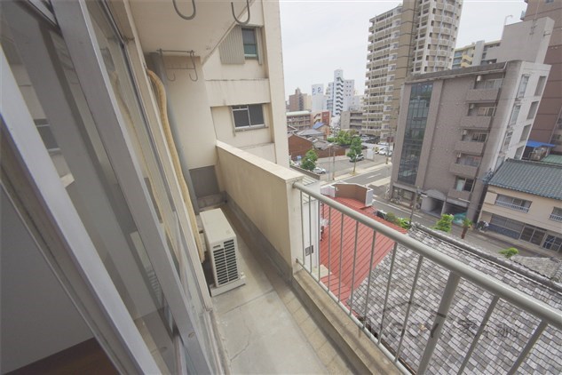 向陽ビル ベランダ