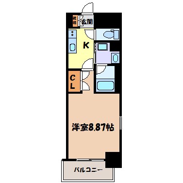 タウンライフ朝岡 間取り図