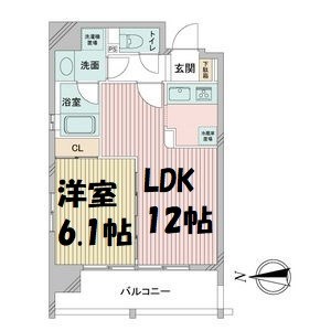 レインボーピア記念橋 間取り図