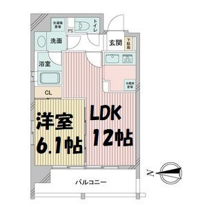 レインボーピア記念橋 間取り図