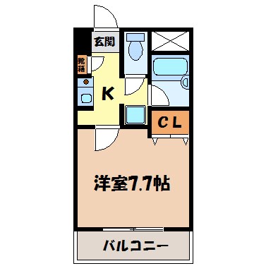 エスタシオン新栄 間取り図