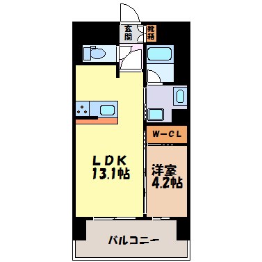 セレニティー大須 間取り図